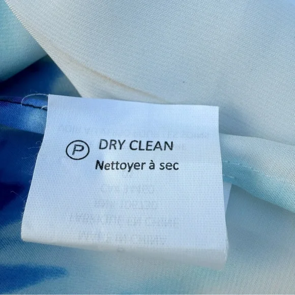 Vince Black Dress with Blue Accents - Picture 7 of 7